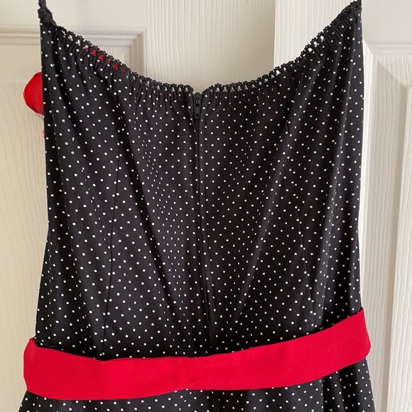 Super Cute Polka Dotted Strapped Dress 🌹 - Picture 9 of 14